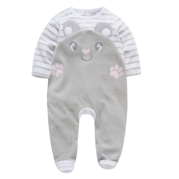 footies honeyzone 0-18m infant born baby girl boy rompers soft striped long sleeve jumpsuit outfit autumn winter toddler costums, Blue
footies honeyzone 0-18m infant born baby girl boy rompers soft striped long sleeve jumpsuit outfit autumn winter toddler costums, Blue