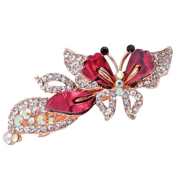 hair clips & barrettes fashion elegant rhinestone butterfly barrette crystal women jewelry hairpin multi-color clip headwear, Golden;silver
hair clips & barrettes fashion elegant rhinestone butterfly barrette crystal women jewelry hairpin multi-color clip headwear, Golden;silver