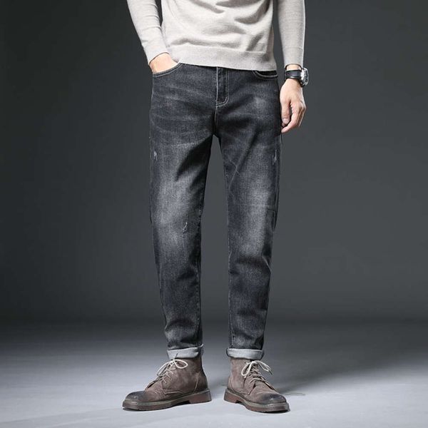 jeans autumn new trend versatile leggings casual korean slim men's pants fashion, Blue
jeans autumn new trend versatile leggings casual korean slim men's pants fashion, Blue