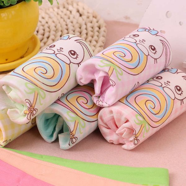 girls' cotton flat corner cartoon underwear, Camo 
girls' cotton flat corner cartoon underwear, Camo