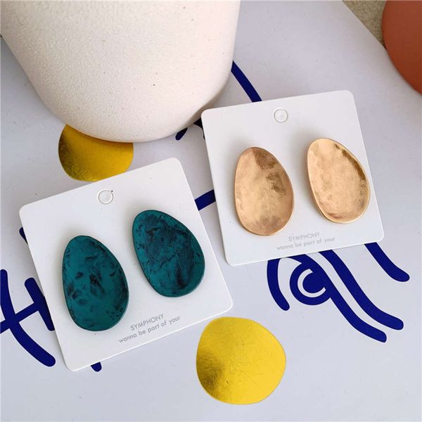 hbp fashion geomantic drop shaped geometric frosted surface metal earrings, versatile temperament, personality, exaggerated and earrings, Silver
hbp fashion geomantic drop shaped geometric frosted surface metal earrings, versatile temperament, personality, exaggerated and earrings, Silver