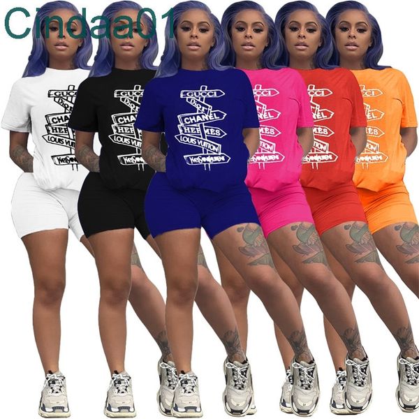 2022 summer womens short sleeve tracksuits simple fashion two piece shorts set lettered printed jogger suits, Gray
2022 summer womens short sleeve tracksuits simple fashion two piece shorts set lettered printed jogger suits, Gray