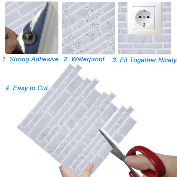 wall stickers gray mable peel and stick tiles anti-mold removable rv room decor kitchen self adhesive wallpaper
wall stickers gray mable peel and stick tiles anti-mold removable rv room decor kitchen self adhesive wallpaper