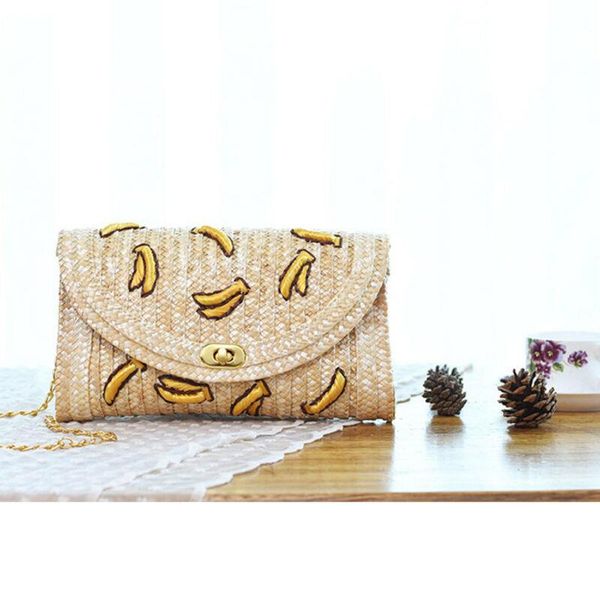 handbag 2021 new women's fashion embrodery fruit chain straw bag messenger summer bag hasp purse beach nrerj
handbag 2021 new women's fashion embrodery fruit chain straw bag messenger summer bag hasp purse beach nrerj
