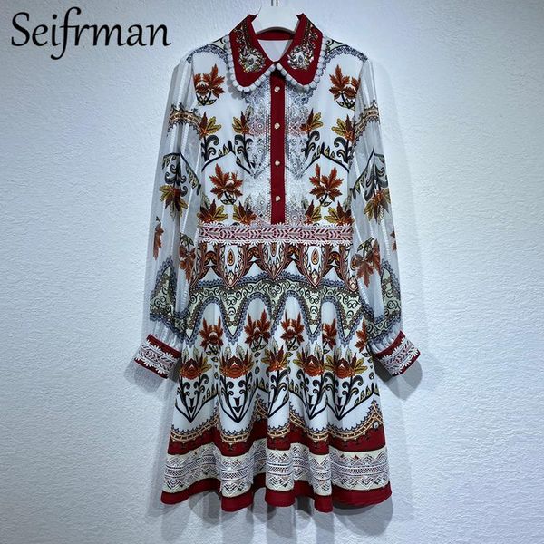 casual dresses seifrmann 2021 summer women fashion designer midi dress lantern sleeve gorgeous lace crystal vintage printed a-line, Black;gray
casual dresses seifrmann 2021 summer women fashion designer midi dress lantern sleeve gorgeous lace crystal vintage printed a-line, Black;gray