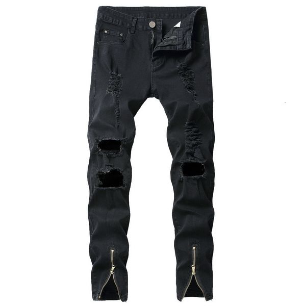 2021 new autumn spring men's streetwear hip hop stretch bike trendy straight denim trouers retv, Blue
2021 new autumn spring men's streetwear hip hop stretch bike trendy straight denim trouers retv, Blue