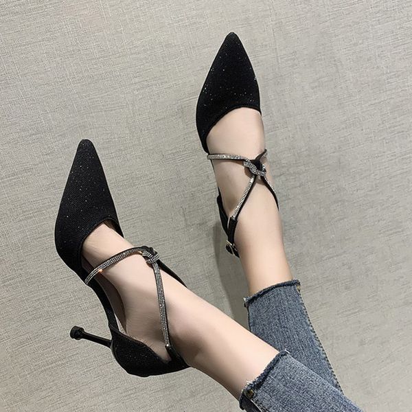 black heels shoes gladiator sandals super high heels cross-tied pumps pointed toe sequined cloth dress shoe sandalias 9007ndress shoes
black heels shoes gladiator sandals super high heels cross-tied pumps pointed toe sequined cloth dress shoe sandalias 9007ndress shoes