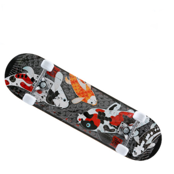 four - wheel skateboard for young beginners double - tilt road scooters
