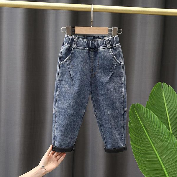 jeans winter baby boys warm 27yrs children casual thicken plush velvet straight denim pants for, Blue
jeans winter baby boys warm 27yrs children casual thicken plush velvet straight denim pants for, Blue