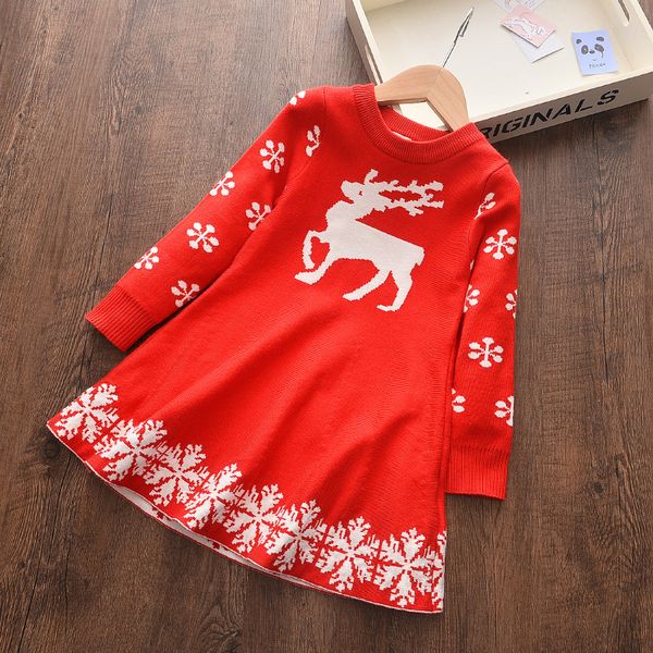 menoea girls christmas dress baby girl autumn style knitted dresses children cartoon pattern clothing kids cute clothes 210317, Red;yellow
menoea girls christmas dress baby girl autumn style knitted dresses children cartoon pattern clothing kids cute clothes 210317, Red;yellow
