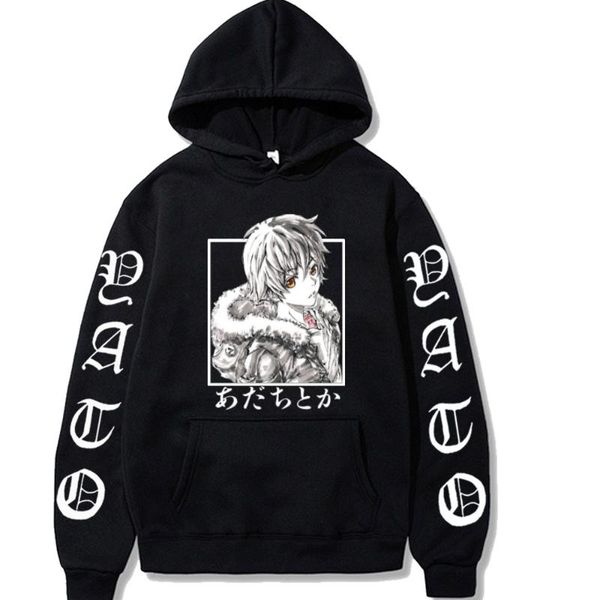 men's hoodies & sweatshirts harajuku anime noragami yukine men funny japanese letter print hip hop streetwear pullover casual oversized, Black
men's hoodies & sweatshirts harajuku anime noragami yukine men funny japanese letter print hip hop streetwear pullover casual oversized, Black