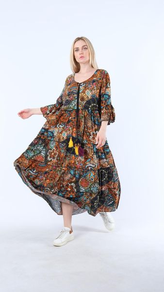 casual dresses diaves women summer fashion floral pattern v-neck tassel detailed woven fabric dress, Black;gray
casual dresses diaves women summer fashion floral pattern v-neck tassel detailed woven fabric dress, Black;gray