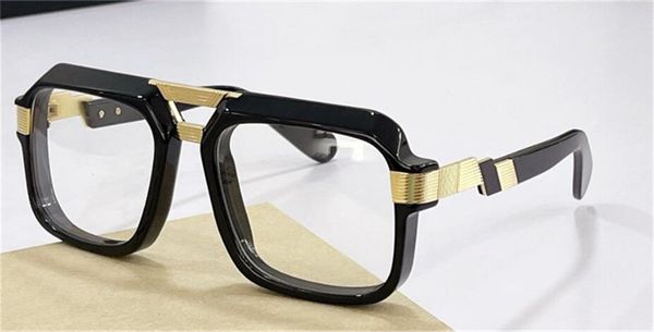 new fashion optical eyewear 669 classic square frame simple popular style german design male glasses transparent lens, Black
new fashion optical eyewear 669 classic square frame simple popular style german design male glasses transparent lens, Black