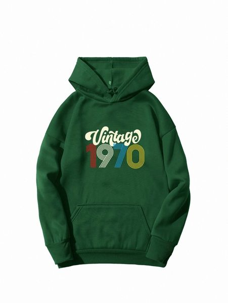 letter graphic kangaroo pocket thermal lined hoodie x1rc#, White;black