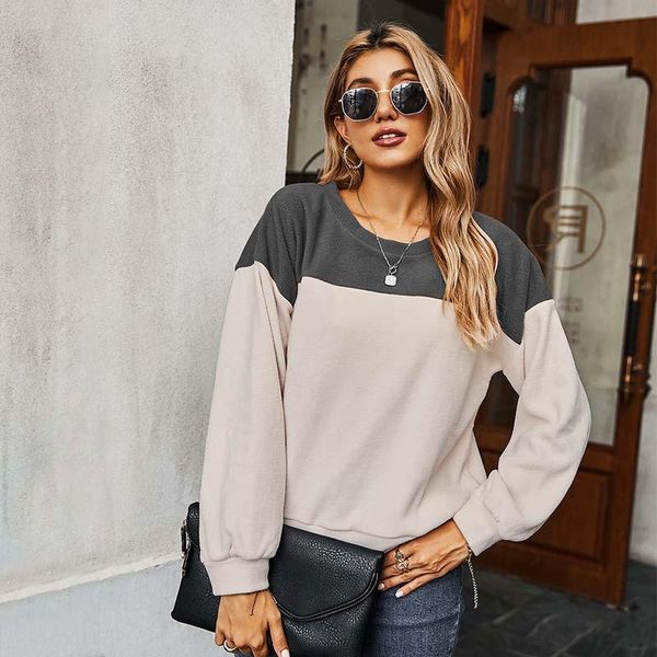 women's hoodies & sweatshirts basic fleece women sweatshirt casual loose patchwork streetwear female lady pullovers hoodie w629, Black
women's hoodies & sweatshirts basic fleece women sweatshirt casual loose patchwork streetwear female lady pullovers hoodie w629, Black