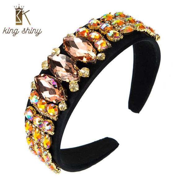 hair clips & barrettes king shiny luxury colorful crystal headband for woman elegant sparkly rhinestone beaded hairband girls party jewelry, Golden;silver
hair clips & barrettes king shiny luxury colorful crystal headband for woman elegant sparkly rhinestone beaded hairband girls party jewelry, Golden;silver
