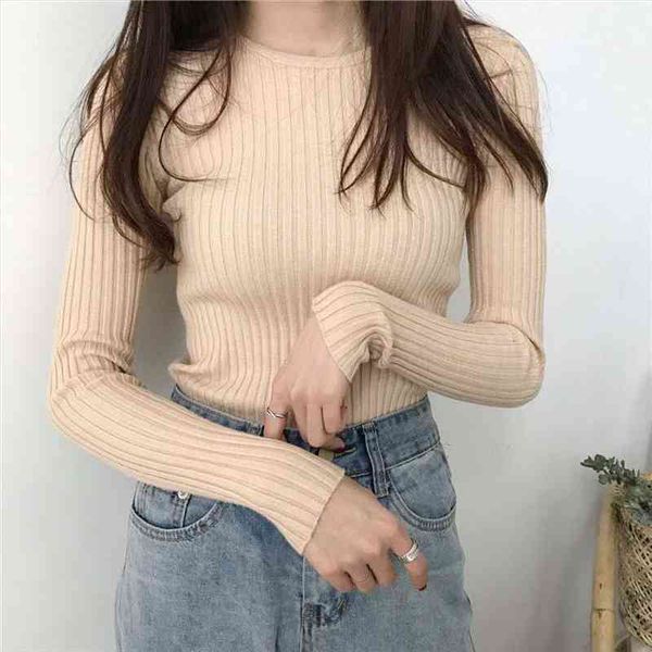 basic knitted sweater women autumn winter bottoming sweaters pullover lady casual o-neck slim jumper, White;black
basic knitted sweater women autumn winter bottoming sweaters pullover lady casual o-neck slim jumper, White;black