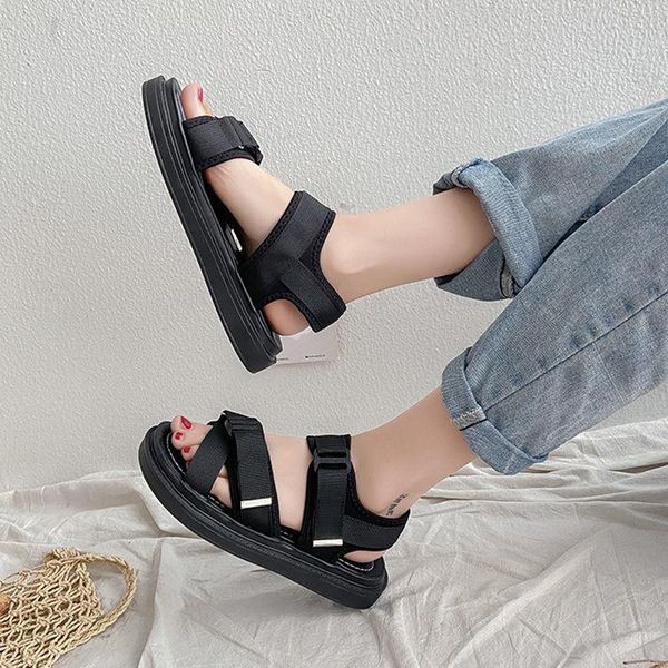 sandals shoes women slippers women's fashion summer soled 2021 sandales femmes sandalias, Black
sandals shoes women slippers women's fashion summer soled 2021 sandales femmes sandalias, Black