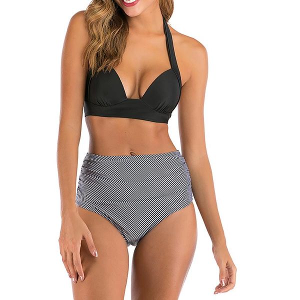 women's swimwear ishowtienda woman swimsuits 2021 two piece split swimsuit casual printing bikini stroj kapielowy damski, White;black
women's swimwear ishowtienda woman swimsuits 2021 two piece split swimsuit casual printing bikini stroj kapielowy damski, White;black