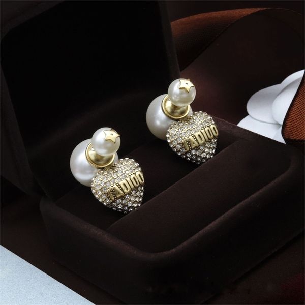 special offer 75% off outlet online family letter stud brass crystal peach heart earrings, Silver
special offer 75% off outlet online family letter stud brass crystal peach heart earrings, Silver