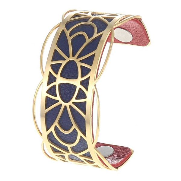 cremo stainless steel bangles women lace manchet ladies cuff bracelet reversible leather jewelry bracelet q0720, Black
cremo stainless steel bangles women lace manchet ladies cuff bracelet reversible leather jewelry bracelet q0720, Black