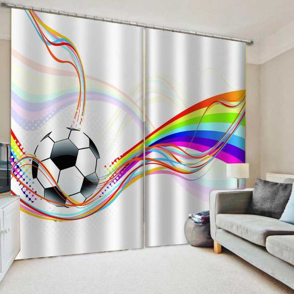 curtain & drapes modern brief 3d curtains for living room children bedroom football po window home decoration
curtain & drapes modern brief 3d curtains for living room children bedroom football po window home decoration