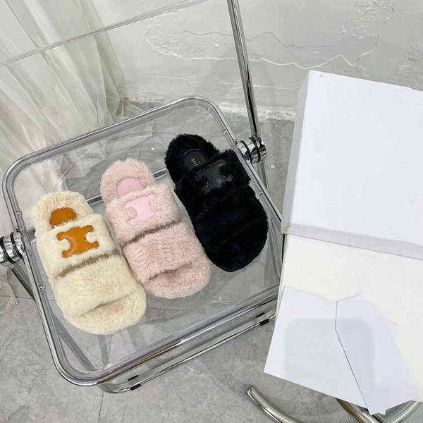 women's sandals slippers shoes autumn and winter lin's woolen slipper wear arc de triomphe flat lazy muffin thick bottomed raised, Black
women's sandals slippers shoes autumn and winter lin's woolen slipper wear arc de triomphe flat lazy muffin thick bottomed raised, Black