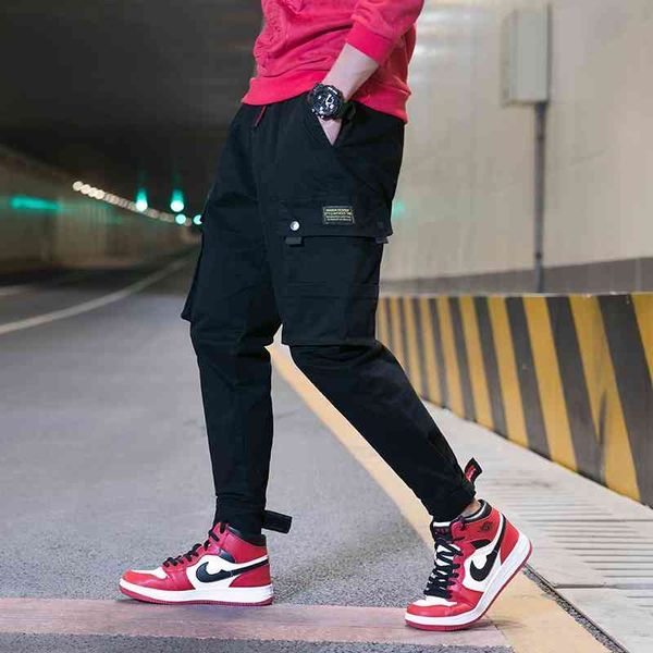 2021 spring new overalls casual american fashion brand ins loose harlan men's long pants, Black
2021 spring new overalls casual american fashion brand ins loose harlan men's long pants, Black