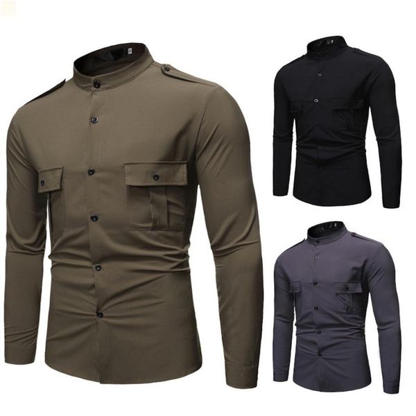 fashion designers mens polo shirt simplicity tshirt homme men's dress luxurys t shirts man cardigan 2021 crop long sleeves button up me, White;black
fashion designers mens polo shirt simplicity tshirt homme men's dress luxurys t shirts man cardigan 2021 crop long sleeves button up me, White;black