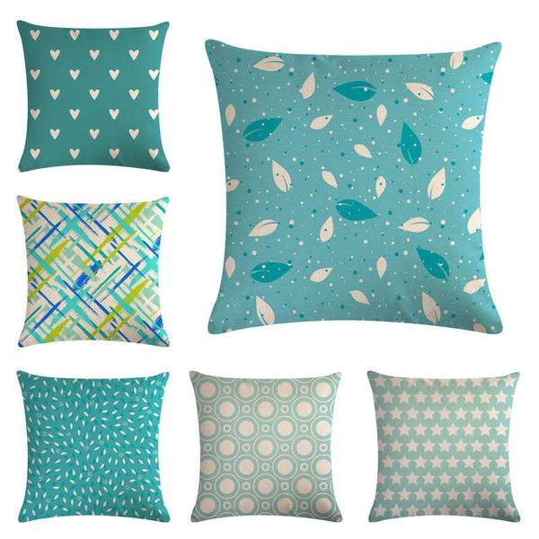 cushion/decorative pillow geometric printed sofa cushion cover home decor houseware linen throw pillowcase tiffany blue for year gifts
cushion/decorative pillow geometric printed sofa cushion cover home decor houseware linen throw pillowcase tiffany blue for year gifts