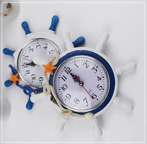 wall clocks mediterranean-style wood round clock fresh large anchor saat needle home decoration hanging reloj
wall clocks mediterranean-style wood round clock fresh large anchor saat needle home decoration hanging reloj