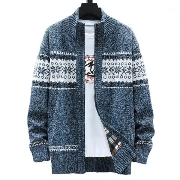 men's jackets men coats knitted long sleeve cardigan autumn winter printing stand collar warm sweater coat outerwear, Black;brown
men's jackets men coats knitted long sleeve cardigan autumn winter printing stand collar warm sweater coat outerwear, Black;brown