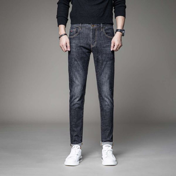 new autumn and winter jeans men's korean fashion slim casual pants, Blue
new autumn and winter jeans men's korean fashion slim casual pants, Blue