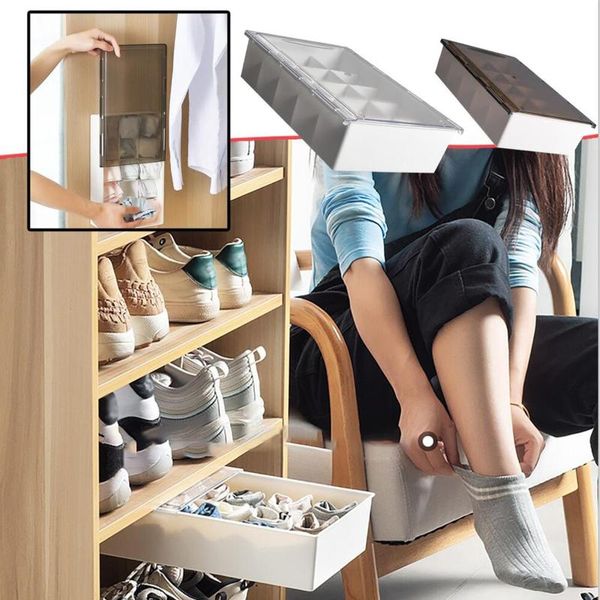 storage drawers wall-mounted pull-out underwear box plastic drawer closet hanging sock under the desk
storage drawers wall-mounted pull-out underwear box plastic drawer closet hanging sock under the desk