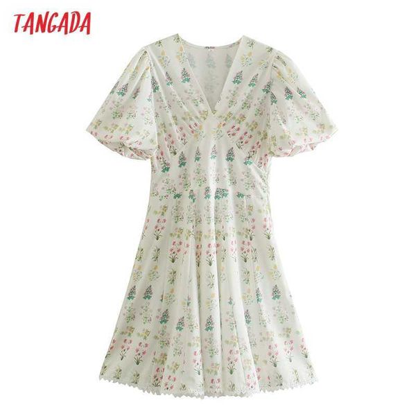 tangada summer women flowers print french style dress puff short sleeve ladies mini dress vestidos 2w168 210609, Black;gray
tangada summer women flowers print french style dress puff short sleeve ladies mini dress vestidos 2w168 210609, Black;gray