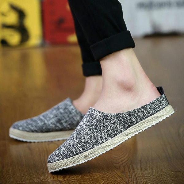 slippers 2021 summer shoes men leather fashion men's male brand beach non-slip soft comfortable canvas, Black
slippers 2021 summer shoes men leather fashion men's male brand beach non-slip soft comfortable canvas, Black