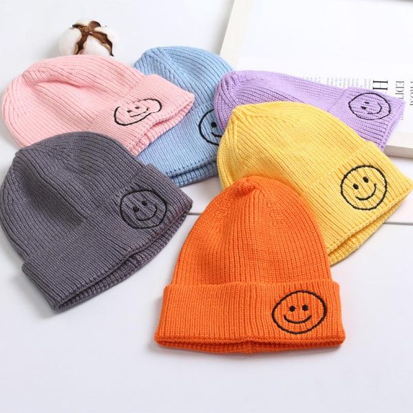 caps & hats baby hat solid color boy girl cartoon smile embroidery winter kids knitted children warm beanies child 0-3t soft, Yellow
caps & hats baby hat solid color boy girl cartoon smile embroidery winter kids knitted children warm beanies child 0-3t soft, Yellow