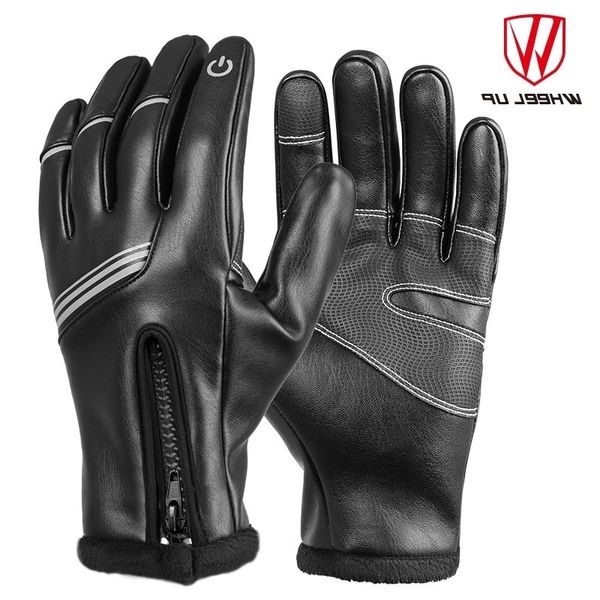 winter warm riding leather gloves plush waterproof touch screen battery car ski mountain bike, Black
winter warm riding leather gloves plush waterproof touch screen battery car ski mountain bike, Black