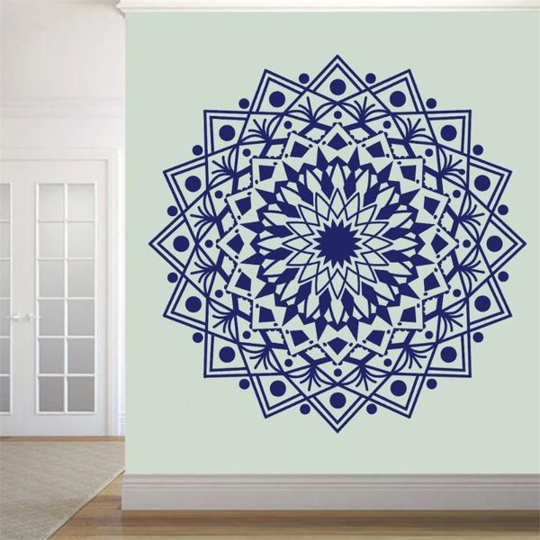 wall stickers mandala decals meditation yoga studio decoration large flower bedroom livingroom decor mural dw11134
wall stickers mandala decals meditation yoga studio decoration large flower bedroom livingroom decor mural dw11134