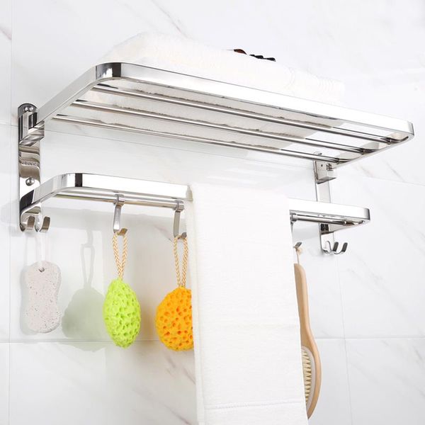 towel racks stainless steel 304 bathroom holder wall-mounted with collapsible european wall hanging folding shelf
towel racks stainless steel 304 bathroom holder wall-mounted with collapsible european wall hanging folding shelf