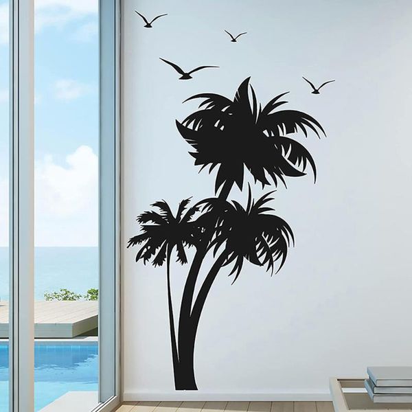 wall stickers beauty palm tree seagull birds sticker playroom bedroom summer holiday wildlife animal decal kids room deco
wall stickers beauty palm tree seagull birds sticker playroom bedroom summer holiday wildlife animal decal kids room deco