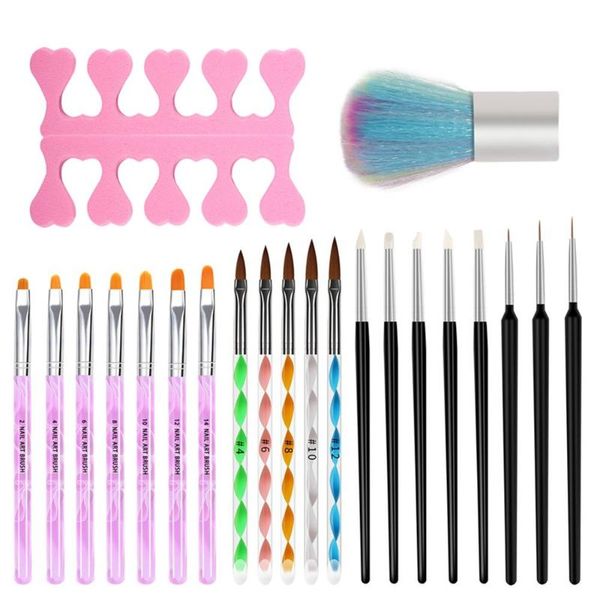 nail art kits pen brushes set mixed tools acrylic brush for applying gel 3d effect drawing liner pens dust remover
nail art kits pen brushes set mixed tools acrylic brush for applying gel 3d effect drawing liner pens dust remover