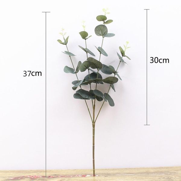 decorative flowers & wreaths green artificial leaves large eucalyptus leaf plants wall material fake for home shop garden party decor 37cm
decorative flowers & wreaths green artificial leaves large eucalyptus leaf plants wall material fake for home shop garden party decor 37cm