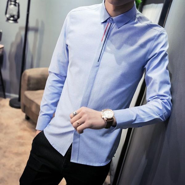 lapel party men shirts pullover slim fit spring autumn cotton casual soft travel long sleeve solid fashion, White;black
lapel party men shirts pullover slim fit spring autumn cotton casual soft travel long sleeve solid fashion, White;black