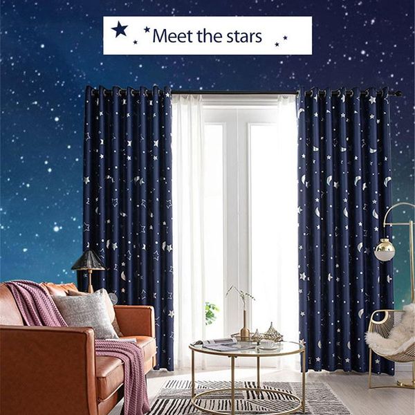 curtain & drapes 1pcs 4 colors star moon full blackout curtains kids child bedroom living room heat insulation light blocking
curtain & drapes 1pcs 4 colors star moon full blackout curtains kids child bedroom living room heat insulation light blocking