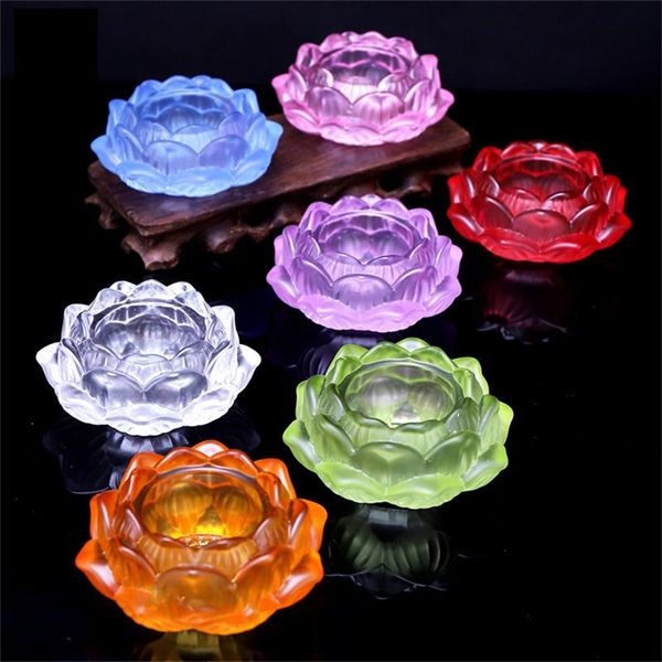 7 colors crystal glass lotu flower candle light holder buddhist candlestick home decor candlestick rustic holiday decor
7 colors crystal glass lotu flower candle light holder buddhist candlestick home decor candlestick rustic holiday decor