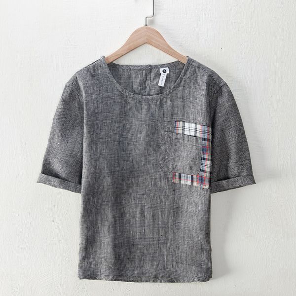 2021 100% linen new design short sleeve casual t shirt men brand fashion t-shirt mens o-neck trendy tshirt male chemise nxl9, White
2021 100% linen new design short sleeve casual t shirt men brand fashion t-shirt mens o-neck trendy tshirt male chemise nxl9, White