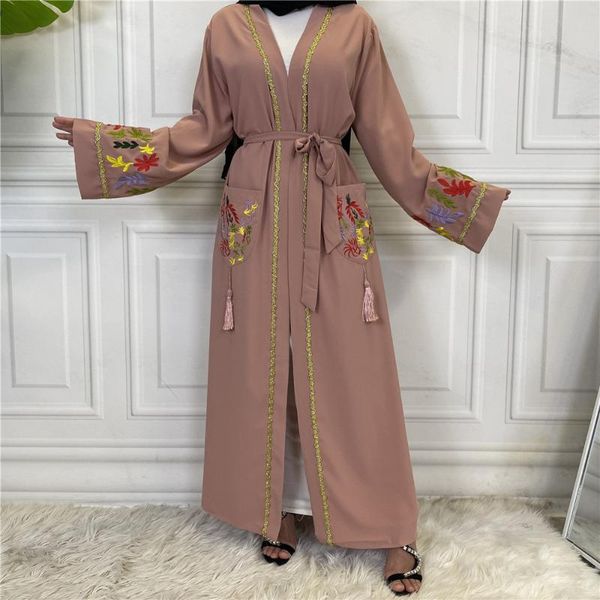 ethnic clothing muslim dress middle eastern dubai fashion embroidered cardigan women's robe abaya turkey long robes donsignet, Red
ethnic clothing muslim dress middle eastern dubai fashion embroidered cardigan women's robe abaya turkey long robes donsignet, Red
