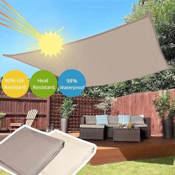 shade 300d waterproof polyester rectangle awning sun shading net sail outdoor shelter khaki cloth
shade 300d waterproof polyester rectangle awning sun shading net sail outdoor shelter khaki cloth
