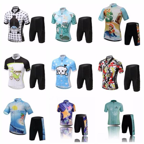racing sets kids cycling jersey set 2021 bike shorts children road mountain mtb bicycle clothes maillot ropa ciclismo bottom, Black;blue
racing sets kids cycling jersey set 2021 bike shorts children road mountain mtb bicycle clothes maillot ropa ciclismo bottom, Black;blue